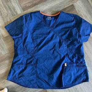 Code happy scrub top